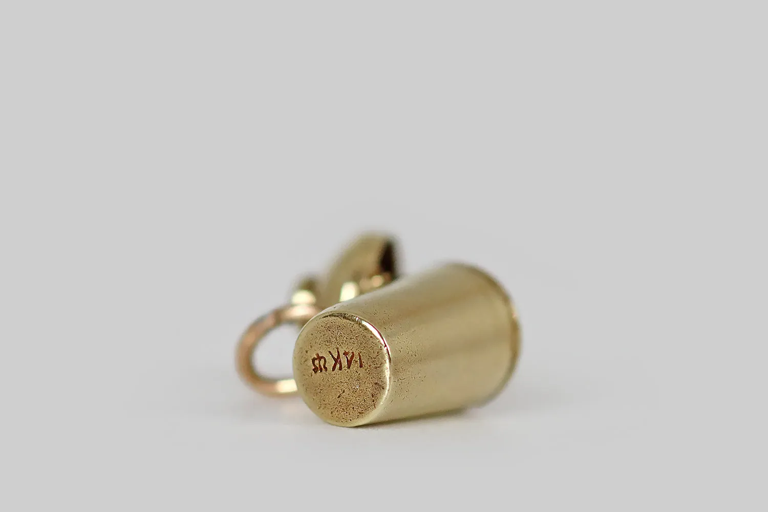 Sloan & Co. Enamel Devil in a Cocktail Shaker Charm