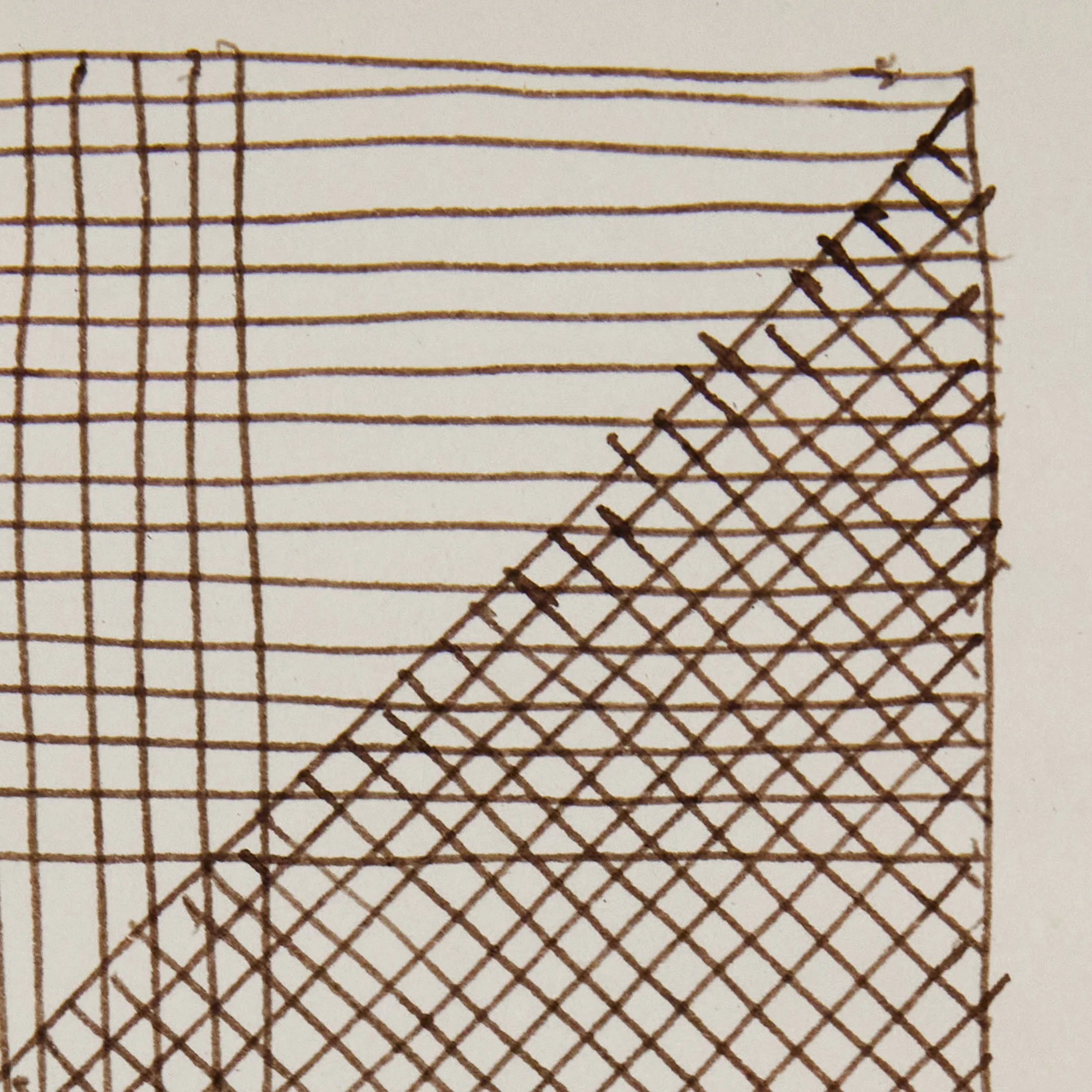 SOL LEWITT "PREPARATORY DRAWING" 1981