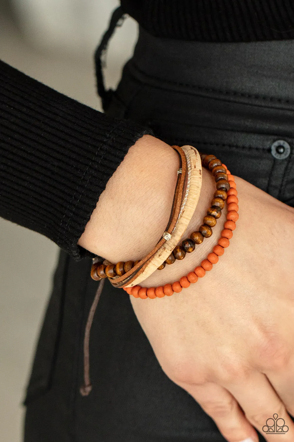 STACK To Basics - Orange Bracelet