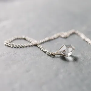 Sticks and Stones Herkimer Quartz Necklace