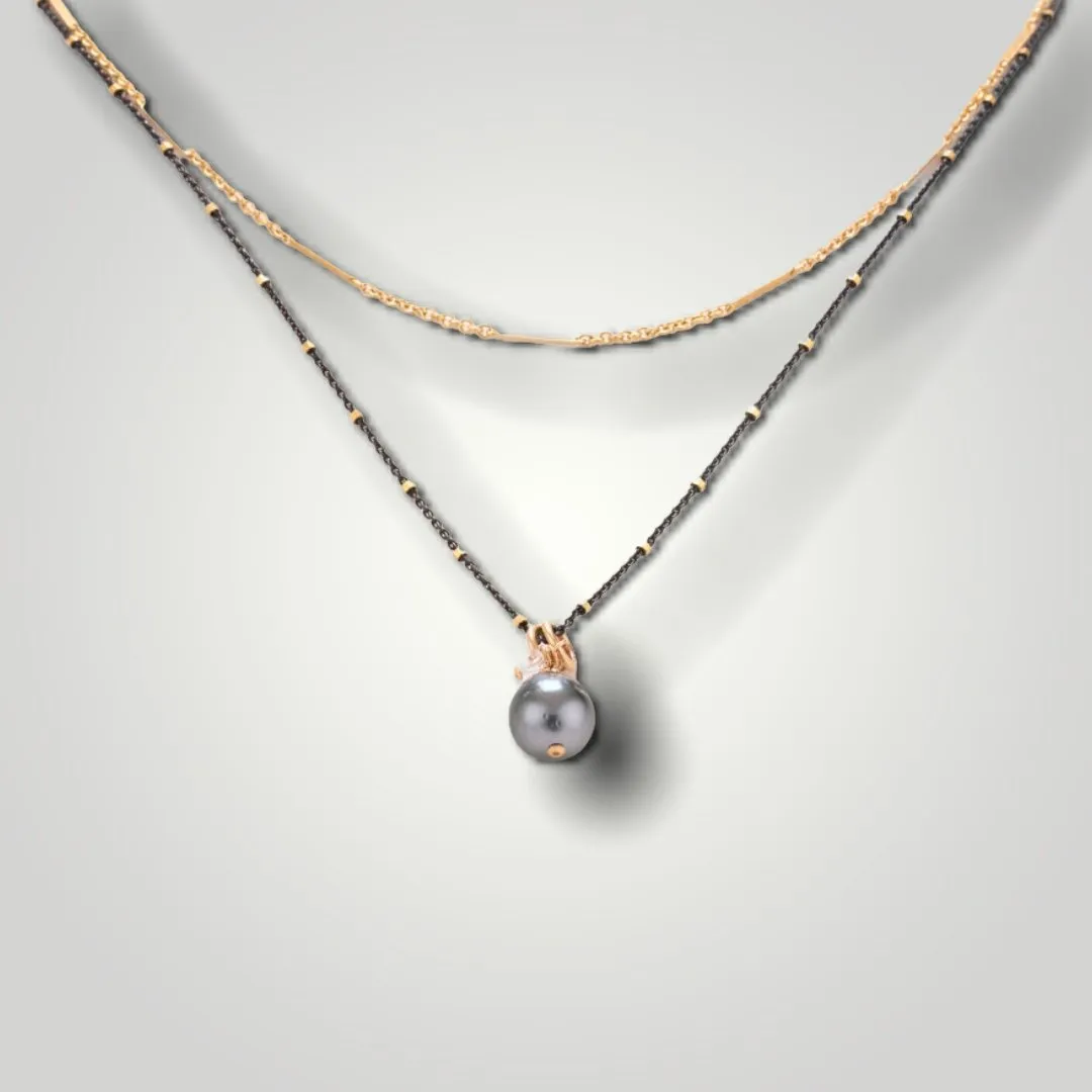 Taylor & Tessier  Ezra Mixed Metal Necklace