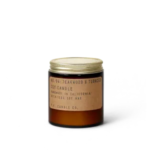 Teakwood & Tobacco - 3.5 oz Mini Candle