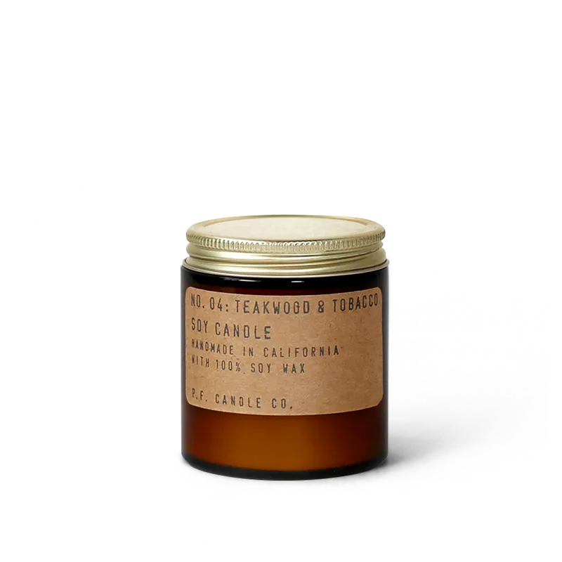 Teakwood & Tobacco - 3.5 oz Mini Candle