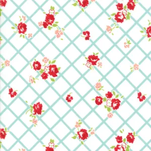 The Good Life Floral Everyday in Aqua