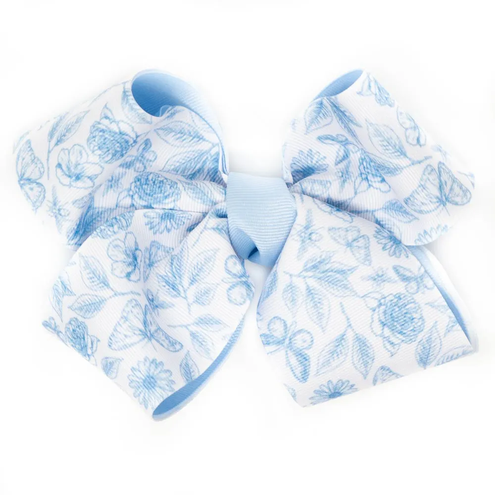 Vintage Blue Floral