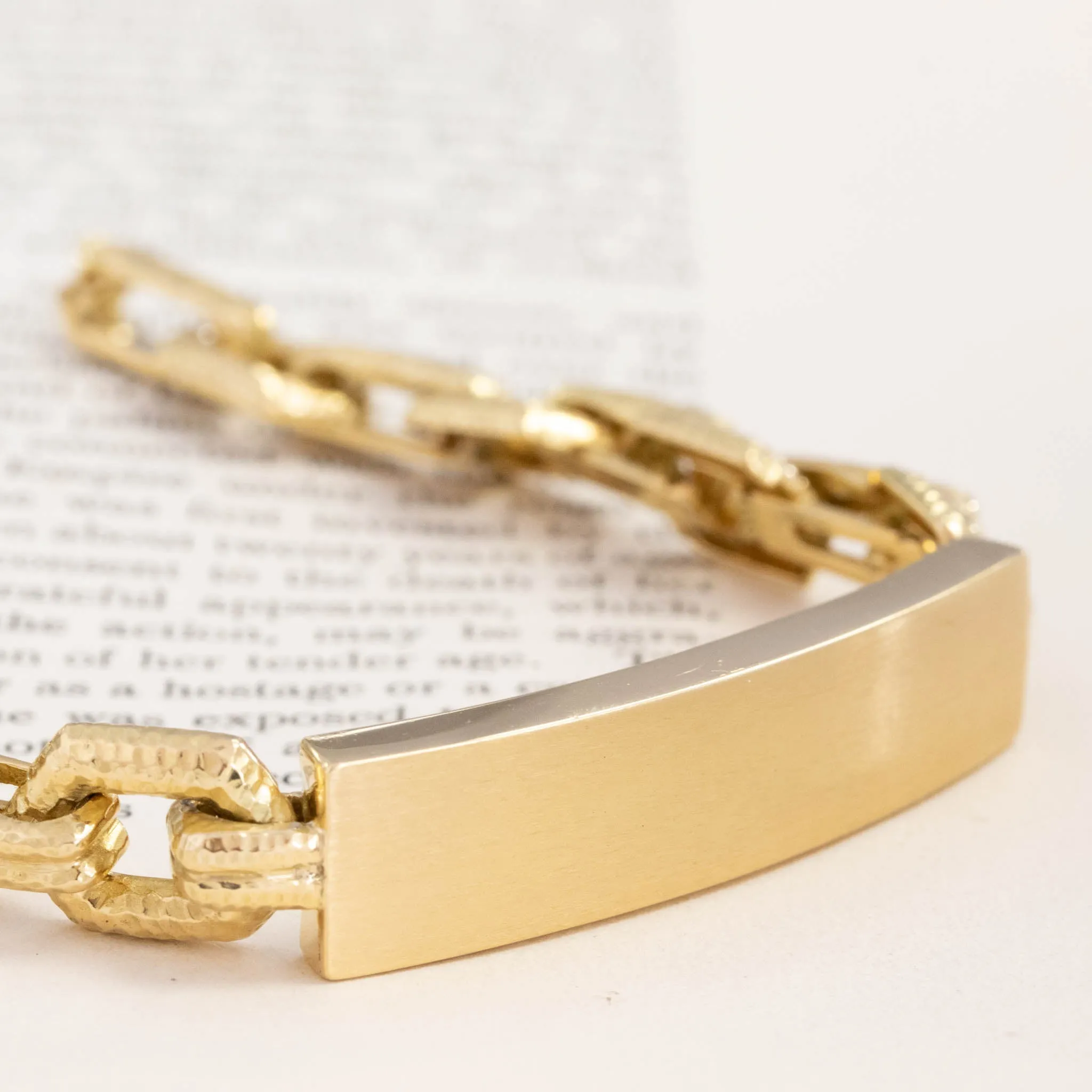 Vintage ID Chain Bracelet by David Webb
