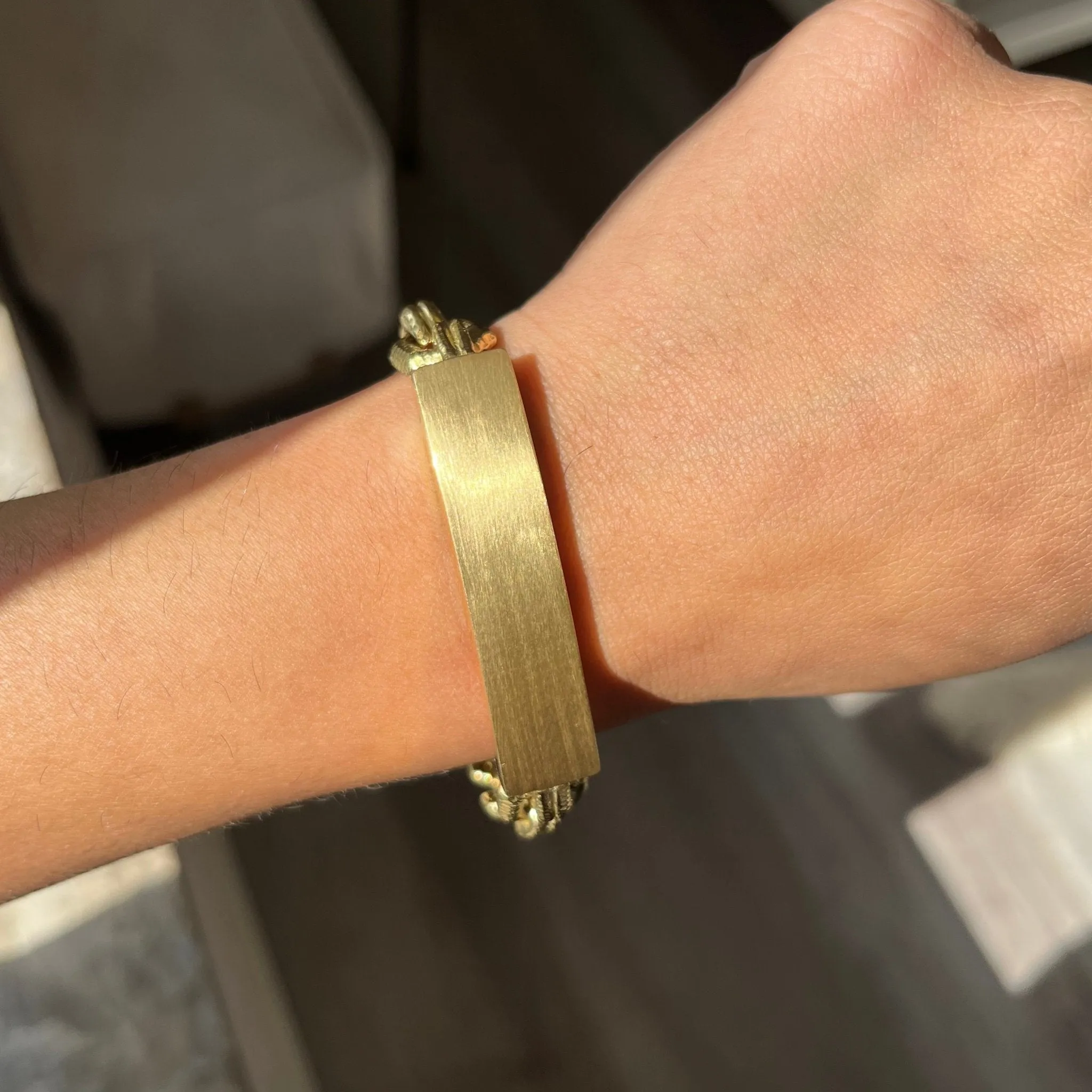 Vintage ID Chain Bracelet by David Webb