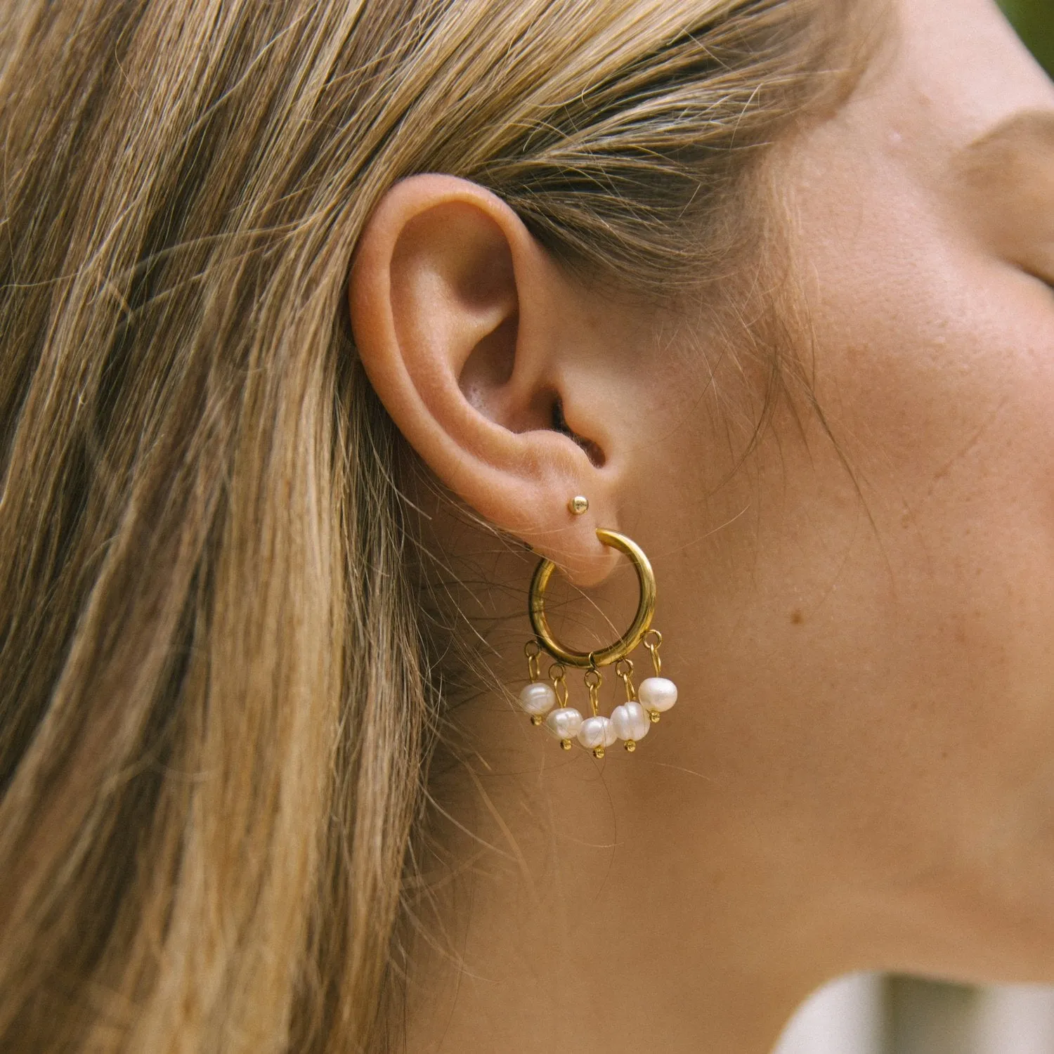 Voyage Pearl Drop Earrings