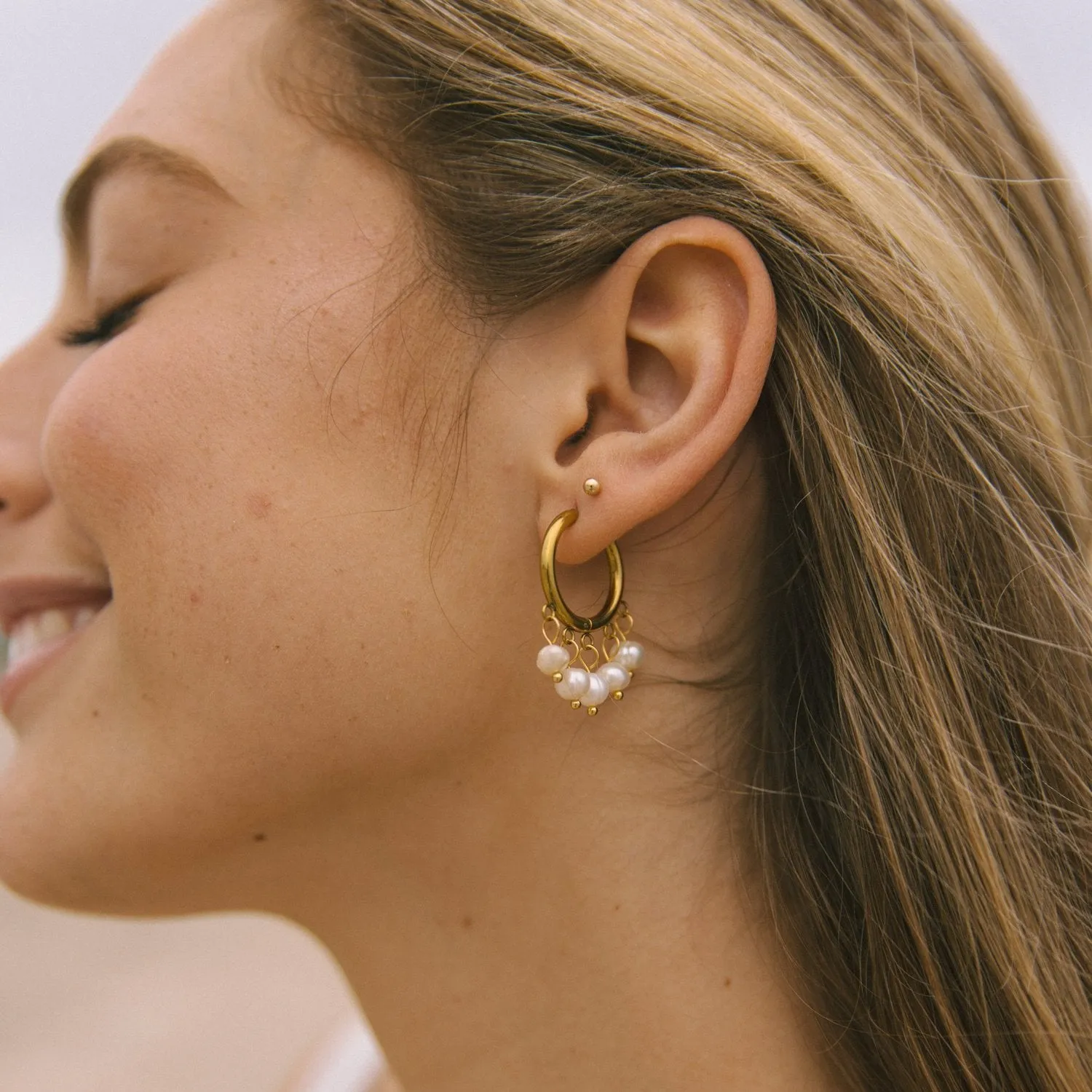 Voyage Pearl Drop Earrings