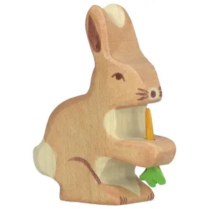Wooden Toys Hare with Carrot