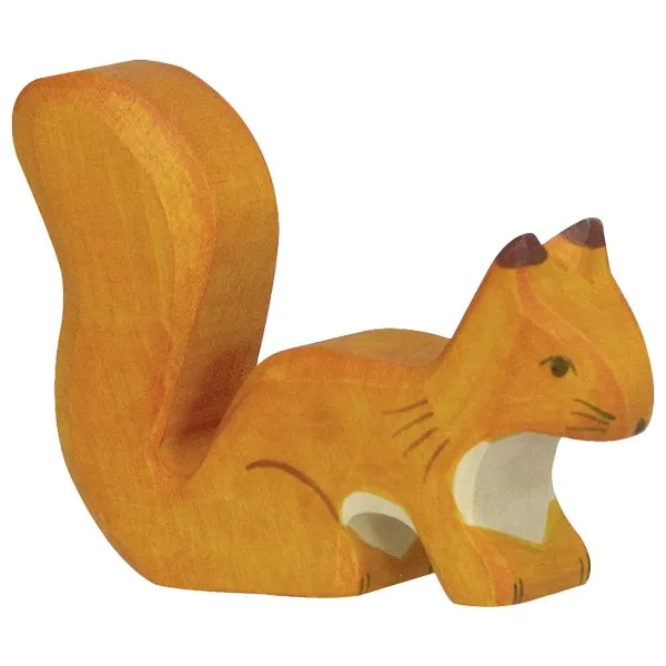 Wooden Toys Squirrel Orange, Standing