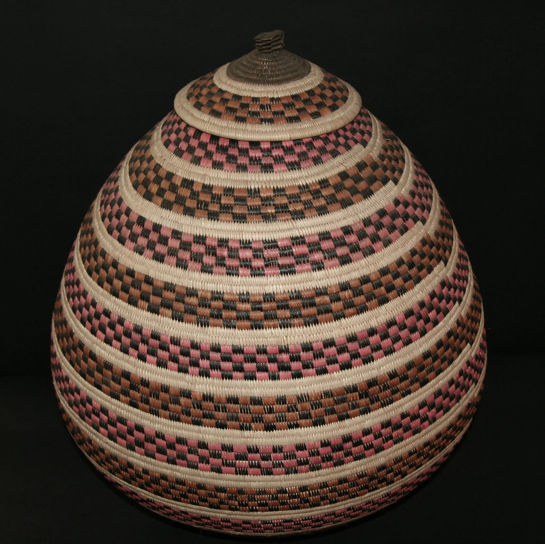 Zulu African Basket Ceremonial Basket Extra Large 28"H X 65"C